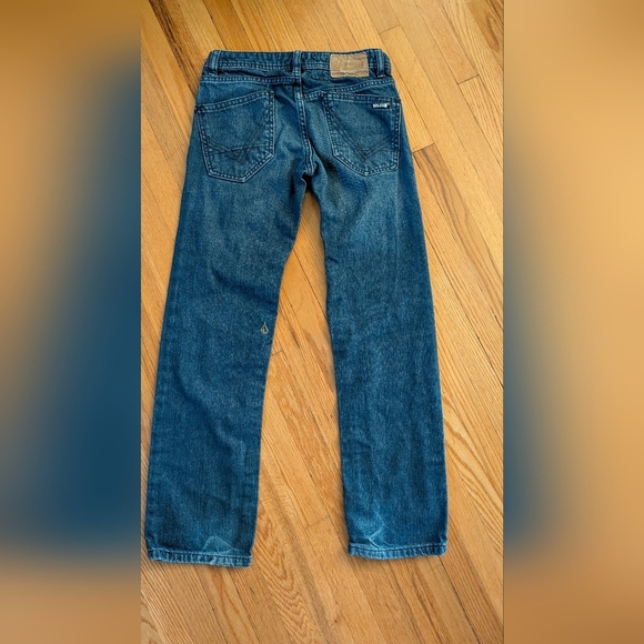 Volcom Blue Straight-Leg Jeans with Classic Design - Picture 4 of 5